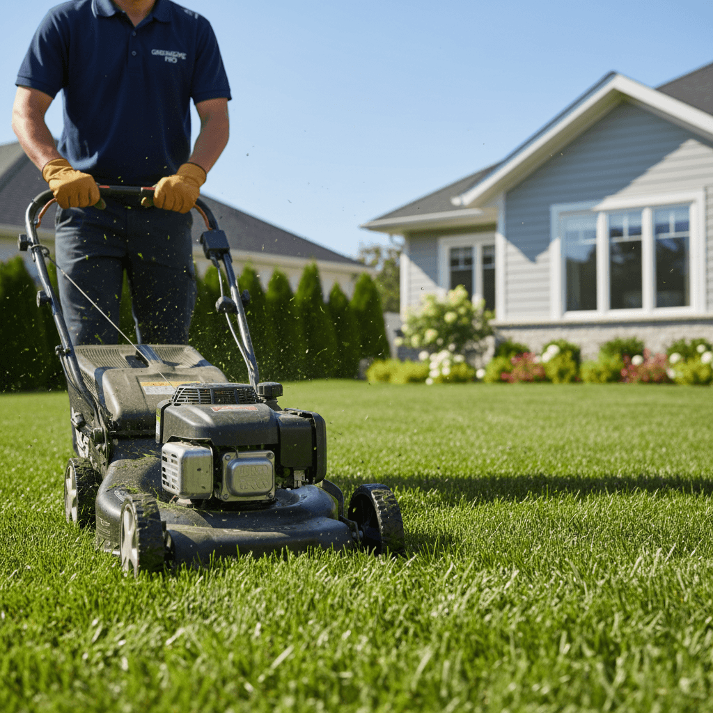 Lawn mowing and maintenance